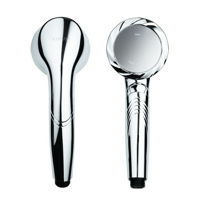 KINUJO Silk Rich Shower シャワーヘッド キヌージョ シルクリッチシャワー SH 001 S シルバー 節水シャワー 美容ケア