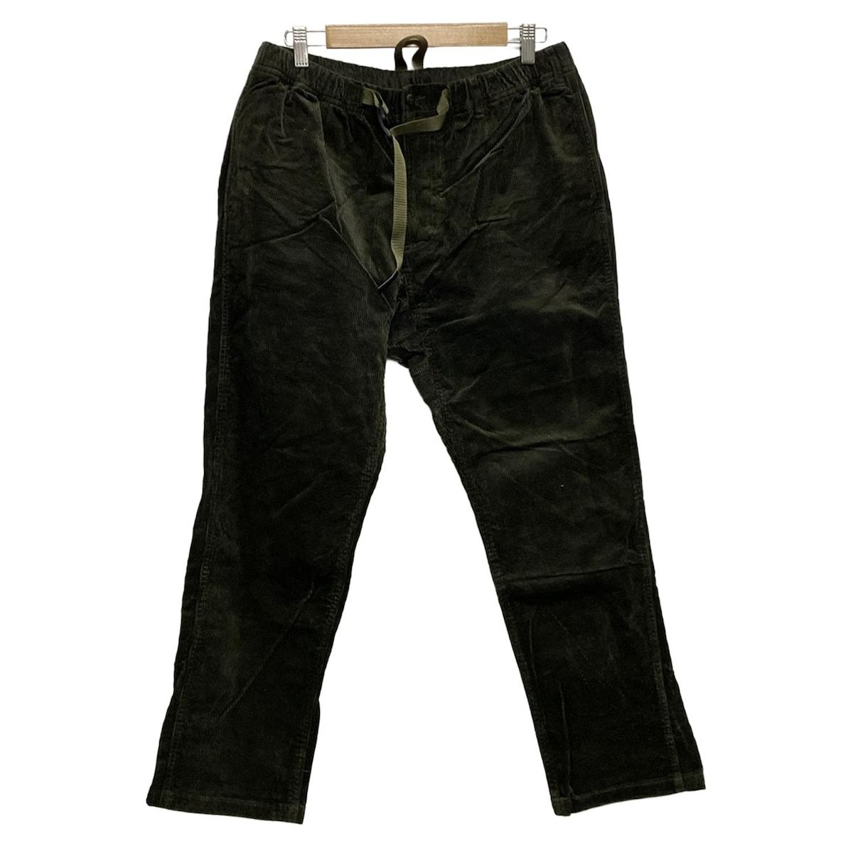 Gramicci グラミチ パンツ サイズXL メンズ ダークグリーン フルレングス コーデュロイ
