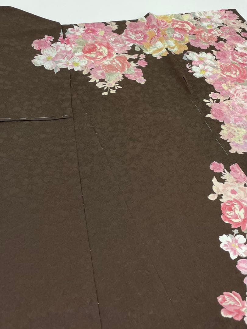 振袖 仮絵羽 LIZLISA 京友禅 刺繍 銀彩 正絹 未仕立て品 MOK860 - メルカリ