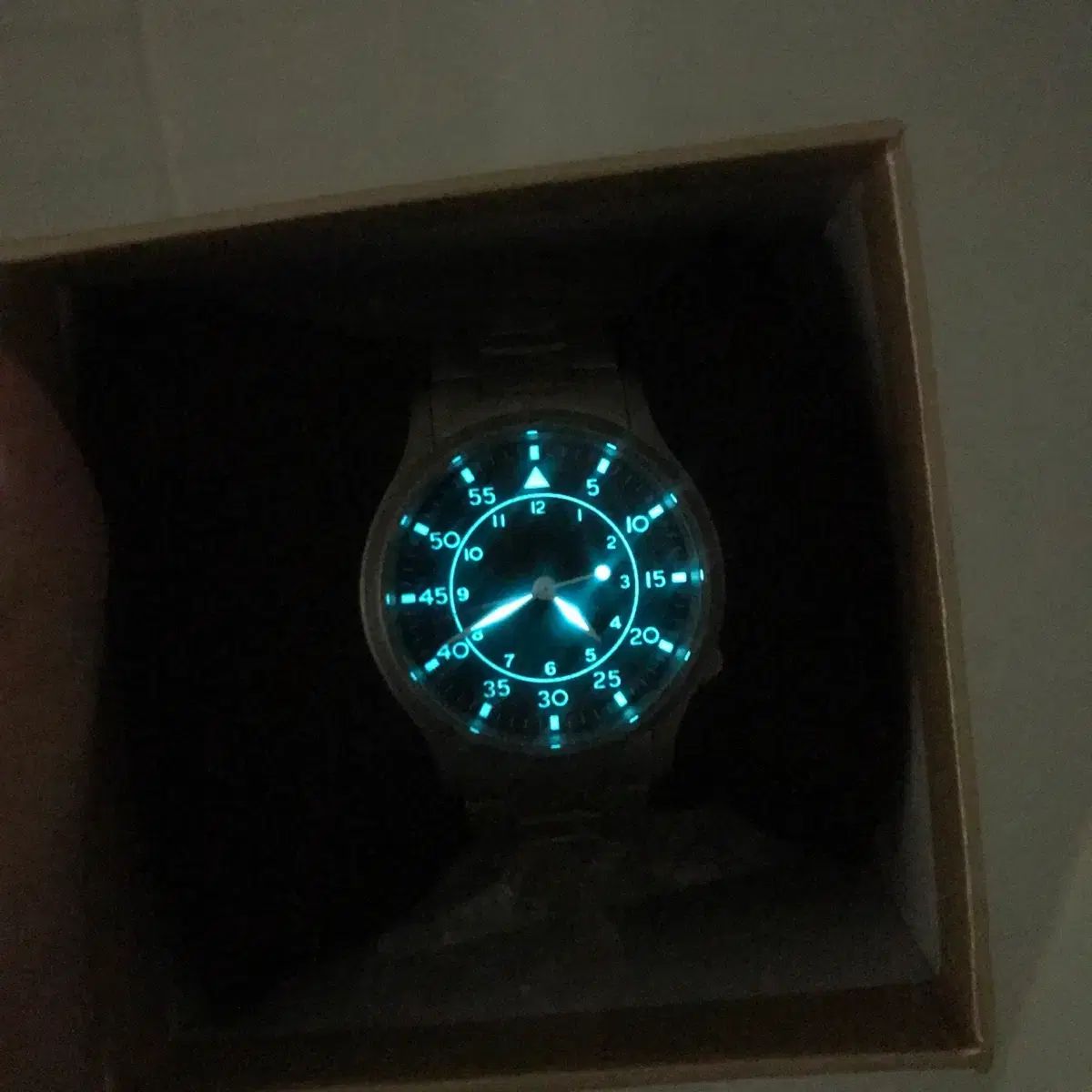 berny チタン FLIEGER 腕時計