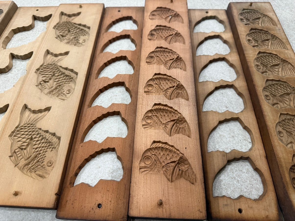  和菓子 木型 28点 まとめ売り 木製 菓子型 伝統工芸 古道具 その他粘土工芸用品 粘土工芸道具 材料