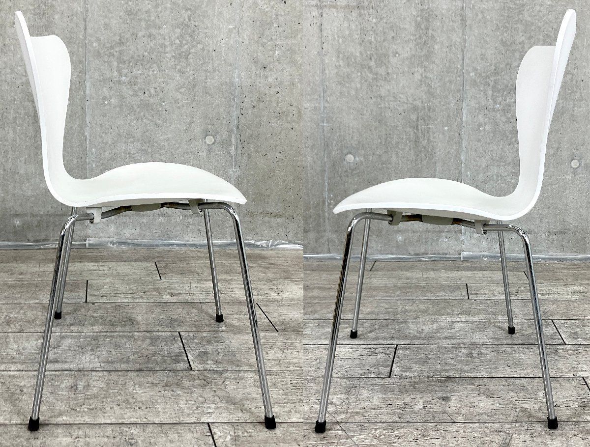3D）Fritz Hansen/フリッツハンセン□セブンチェア□ラッカーホワイト