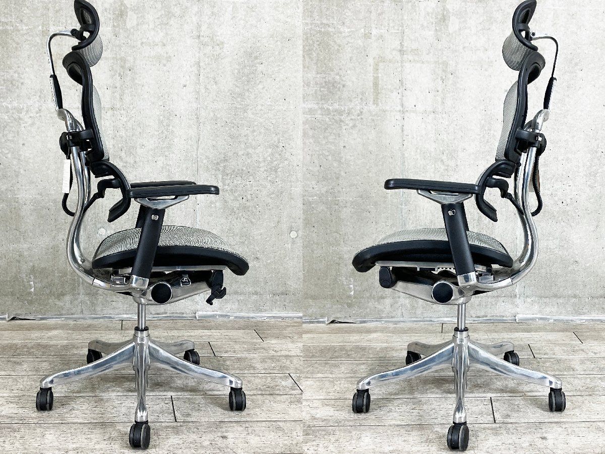 ヘッドレスト付 メッシュ