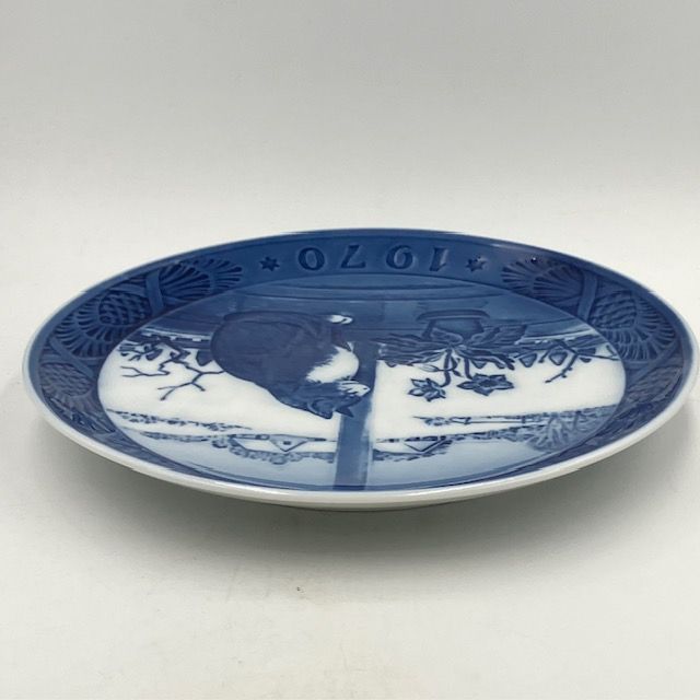 ロイヤルコペンハーゲン イヤープレート 1970年 「Christmas Rose and