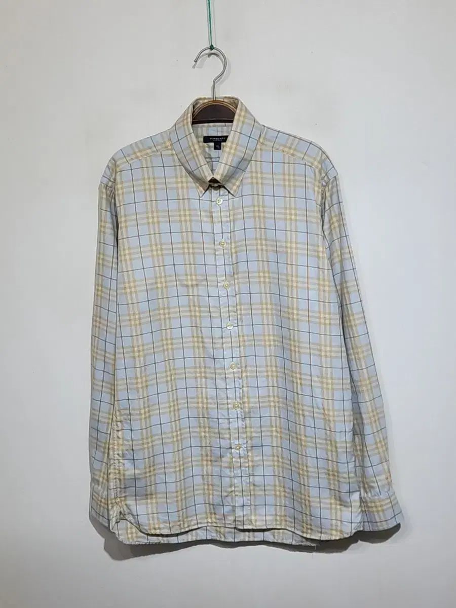 L バーバリー シャツ チェック 英国版 カジュアル