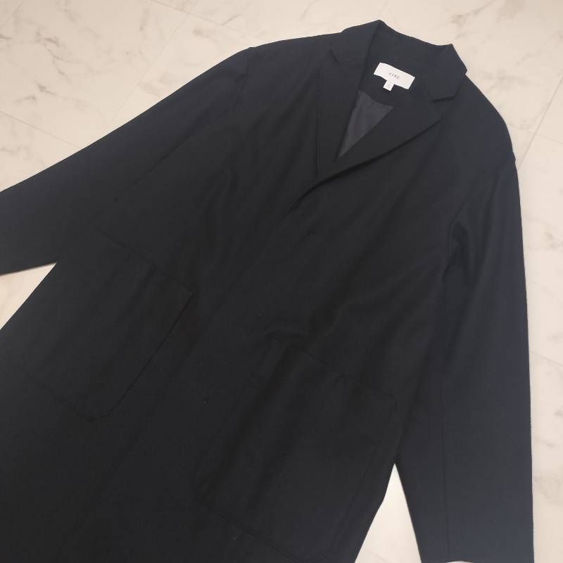 HYKE ハイク WOOL SHOP COAT ウールショップコート チェスターコート