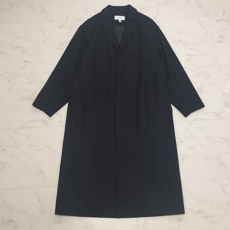 HYKE ハイク WOOL SHOP COAT ウールショップコート チェスターコート