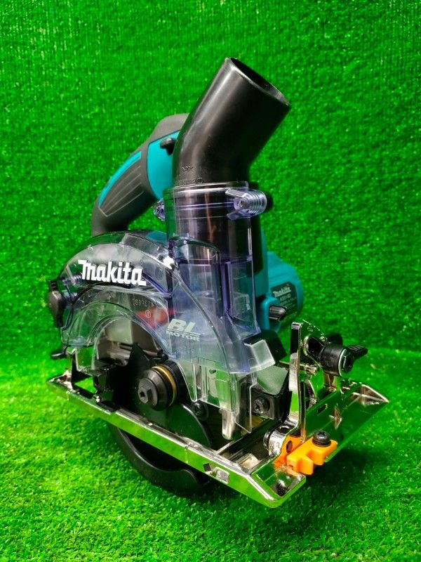 ◎マキタ Makita 125ｍｍ充電式防じんマルノコ 無線連動付 本体のみ KS 514 DZ 鮫肌チップソー付 ♥展示品