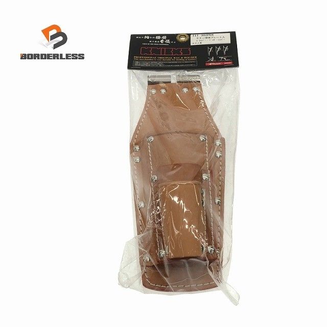 ♥品 KNICKS ニックス チェーン式ペンチ ドライバーホルダー 腰道具 チタンプレート補強入り120381