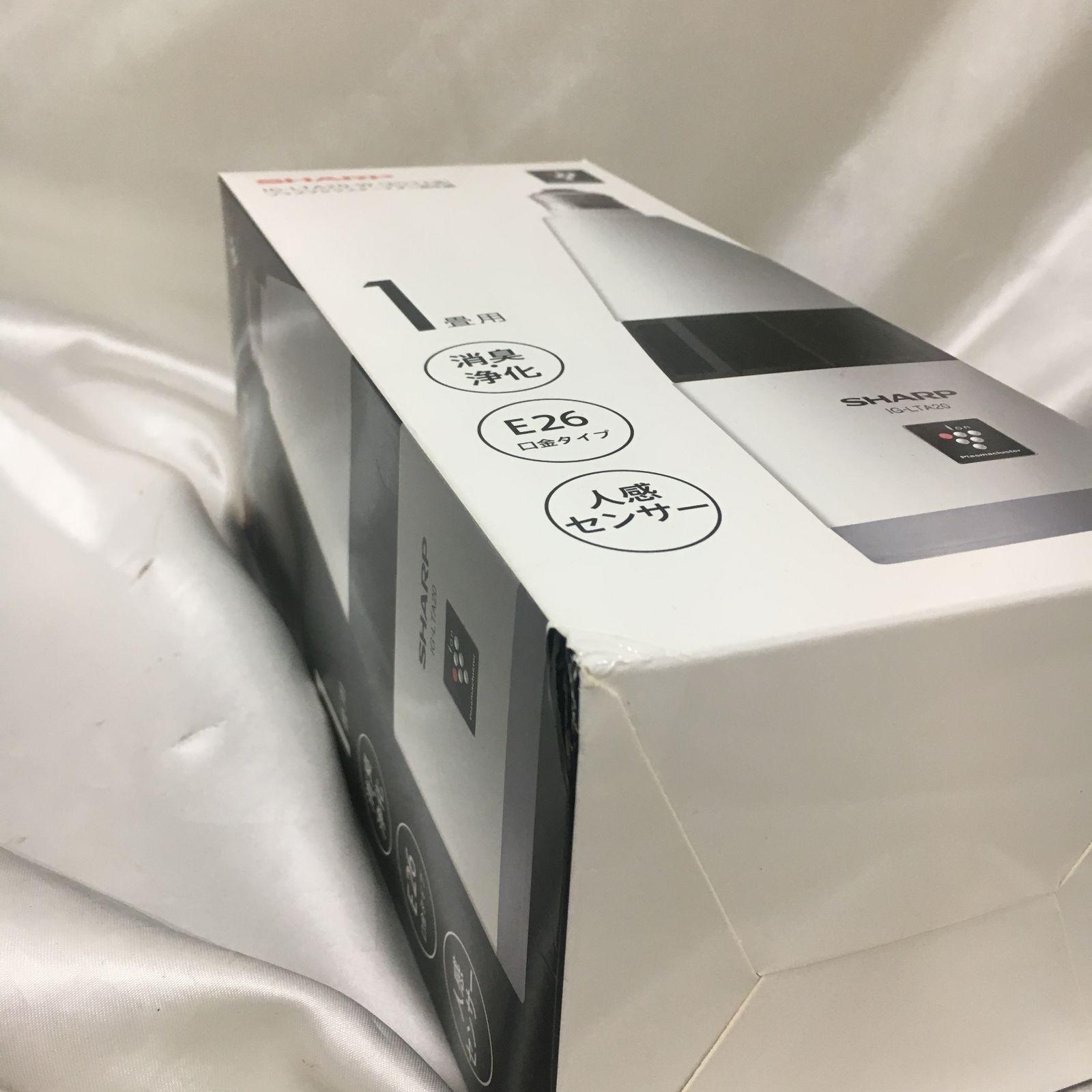 三沢店68-19-0106] プラズマクラスターイオン発生器 SHARP IG-LTA20-W