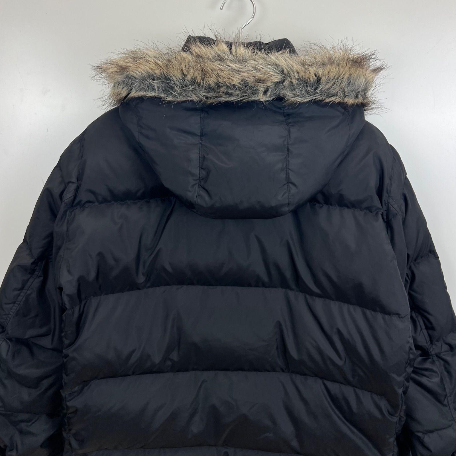UNIQLO 00s y2k archive Fur hoodie down jacket XL ユニクロ ファー