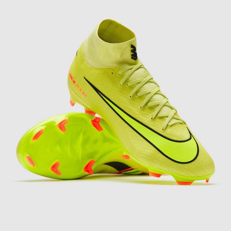 匿名配送 Nike サッカー スパイク Air Zoom Mercurial Superfly X Pro FG ライムライト
