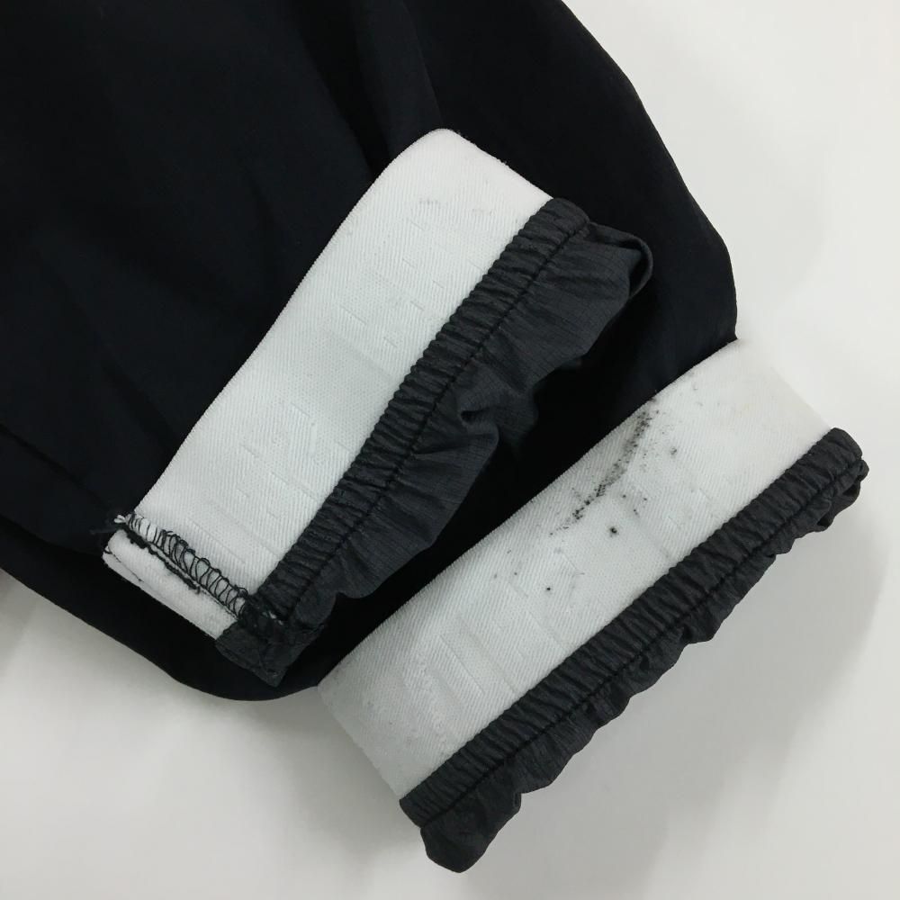 美品】パーリーゲイツ ジップパーカー ネイビー ナイロン 袖ロゴ