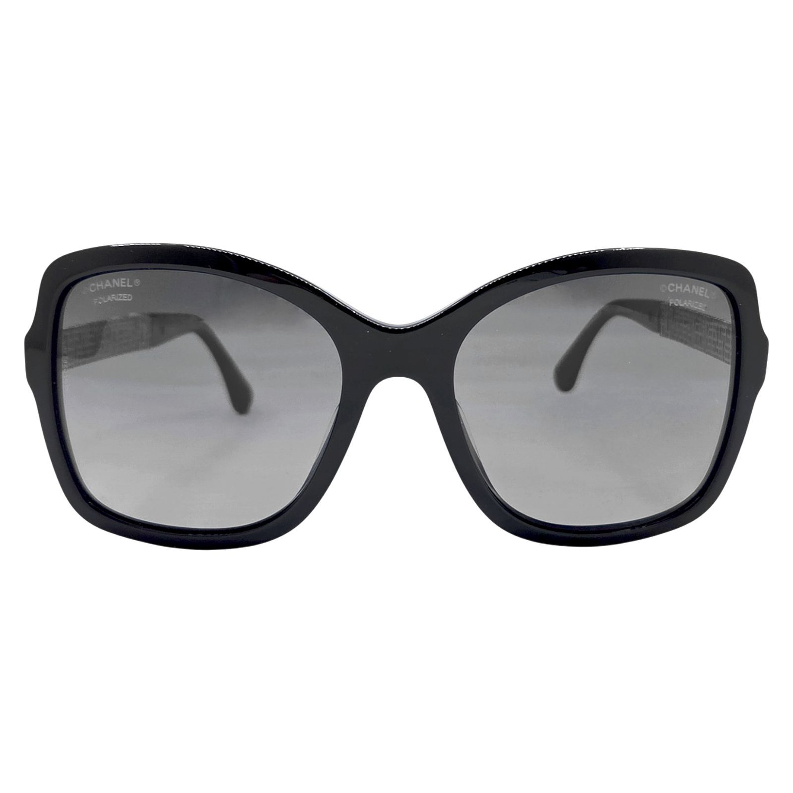 CHANEL シャネル サングラス ブラック 5383 A ブラックフレーム 黒 遮光 オシャレグラス Sun glass レディース ブランドギャラリー