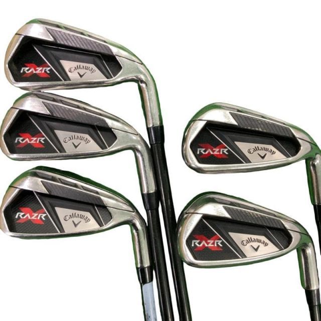 キャロウェイ RAZR X 6 S アイアンセット IR SERIES 60 i フレックスR メンズ 男性用 右利き 右用 Cランク ゴルフクラブ