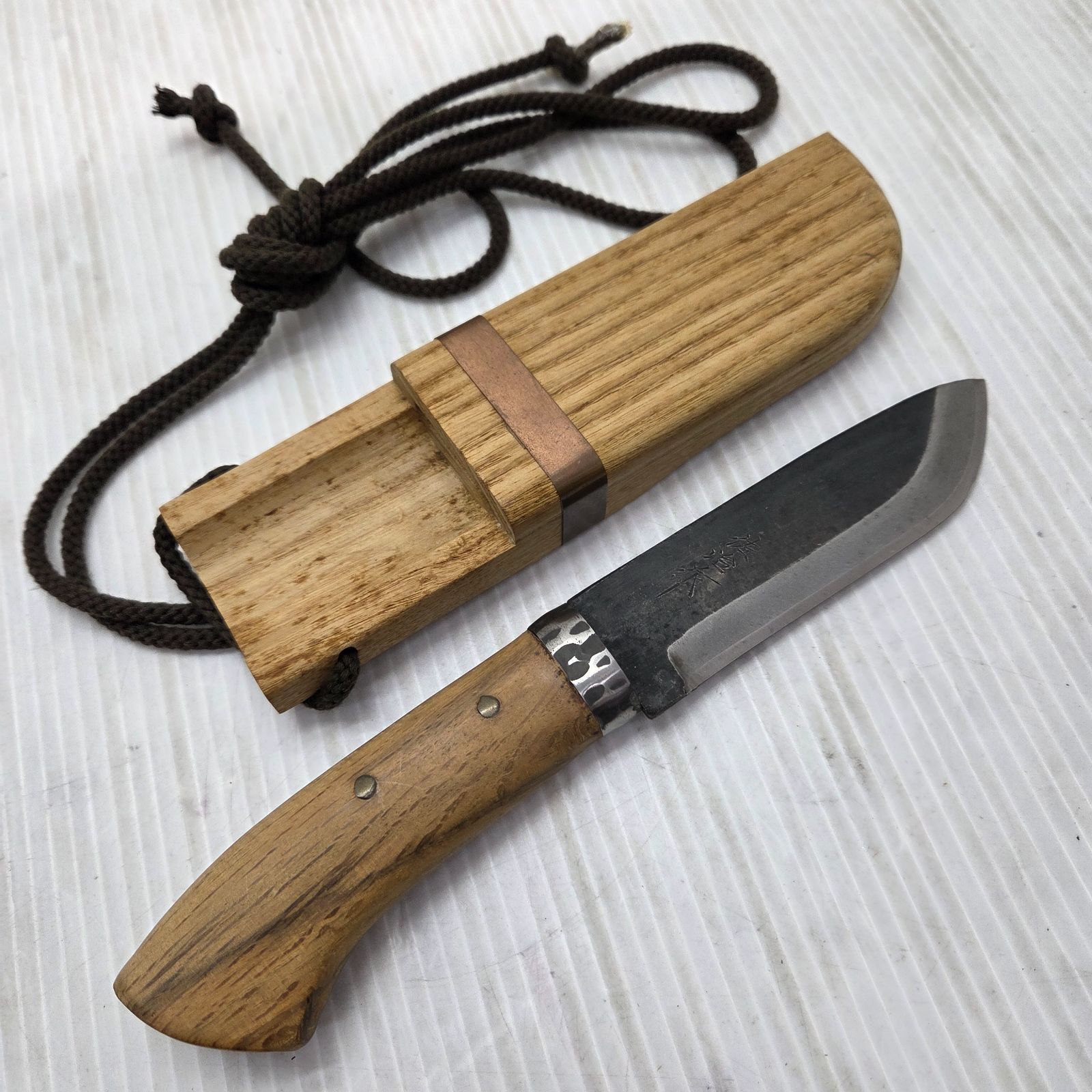 1 S 01104 佐治作 武士 ナイフ アウトドア サバイバル ミニタリー 刃物