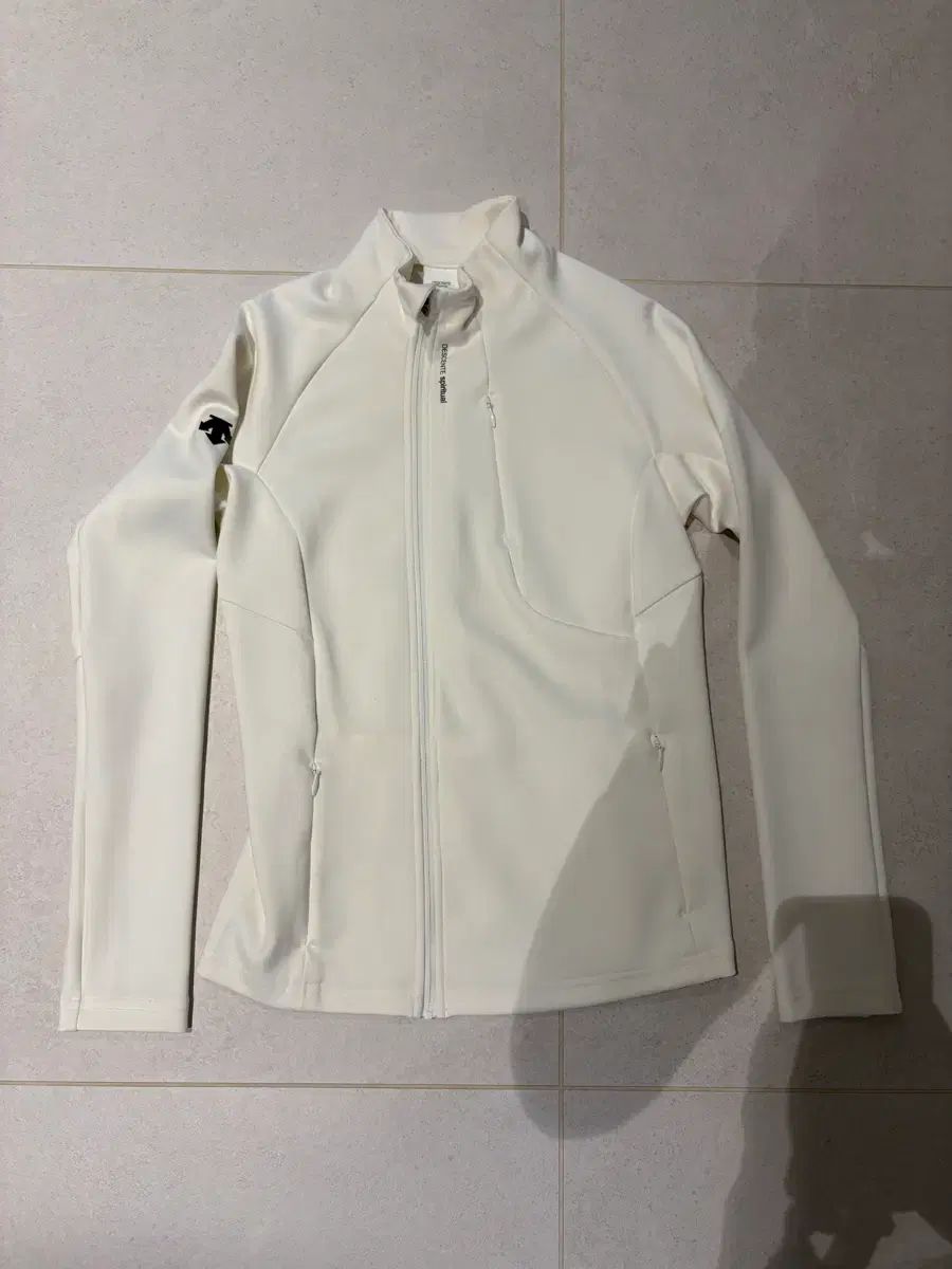 デサント レディース ジップアップ ジャケット アイボリー S