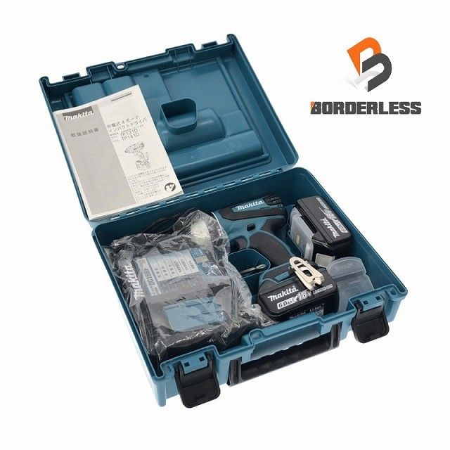 ♥品 makita マキタ 18 V 4モードインパクトドライバー バッテリ 6.0 Ah 充電器 ケース付121223
