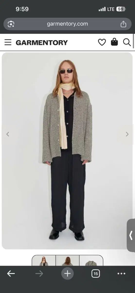 50 アワーレガシー リートリトリト カーディガン シャツ