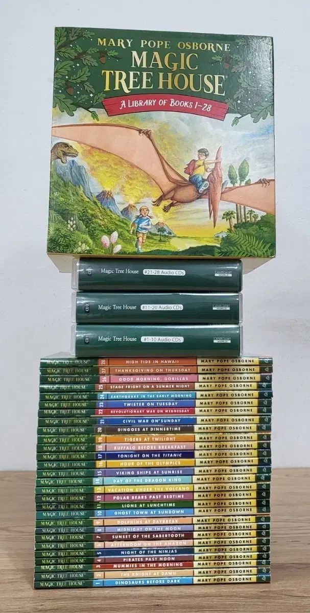 マジック ツリー ハウス 1 28巻セット オーディオCD