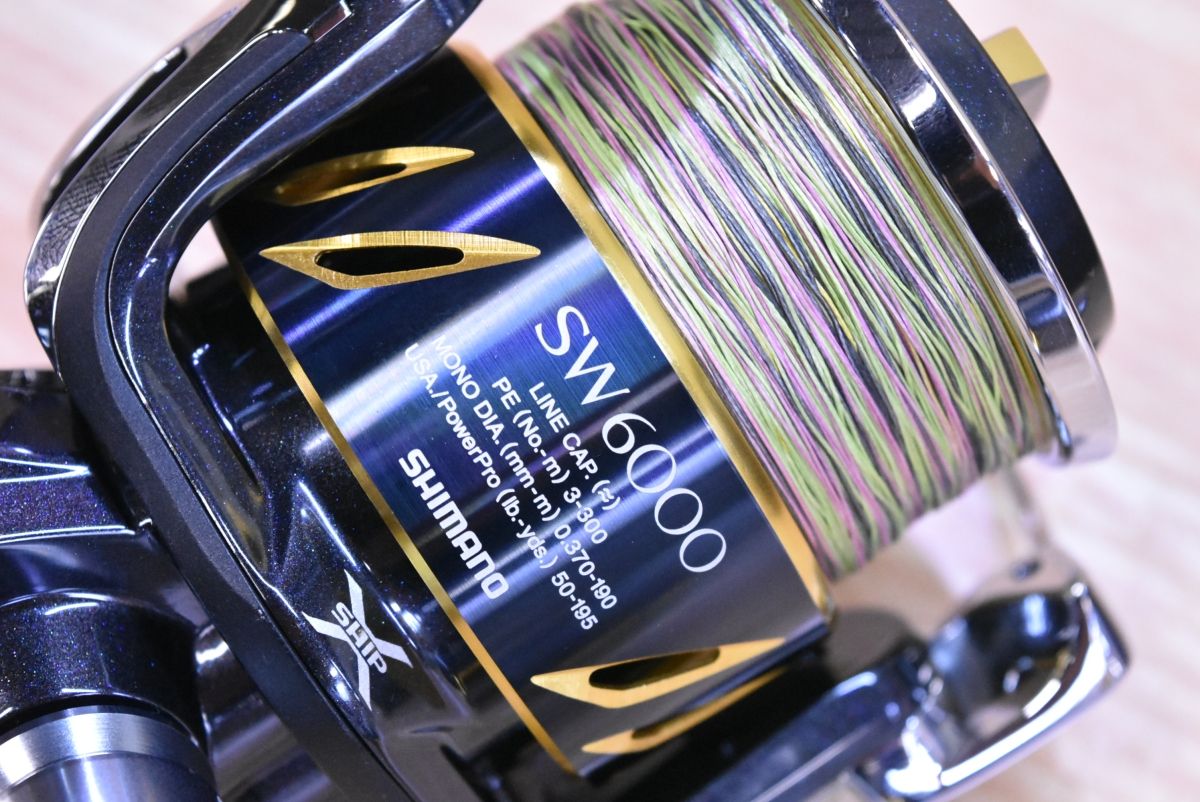 シマノ 13 ステラSW 6000 HG 夢屋ノブ スピニングリール SHIMANO STELLA オフショア ショア キャスティング ジギング ヒラメ マゴチ ブリ