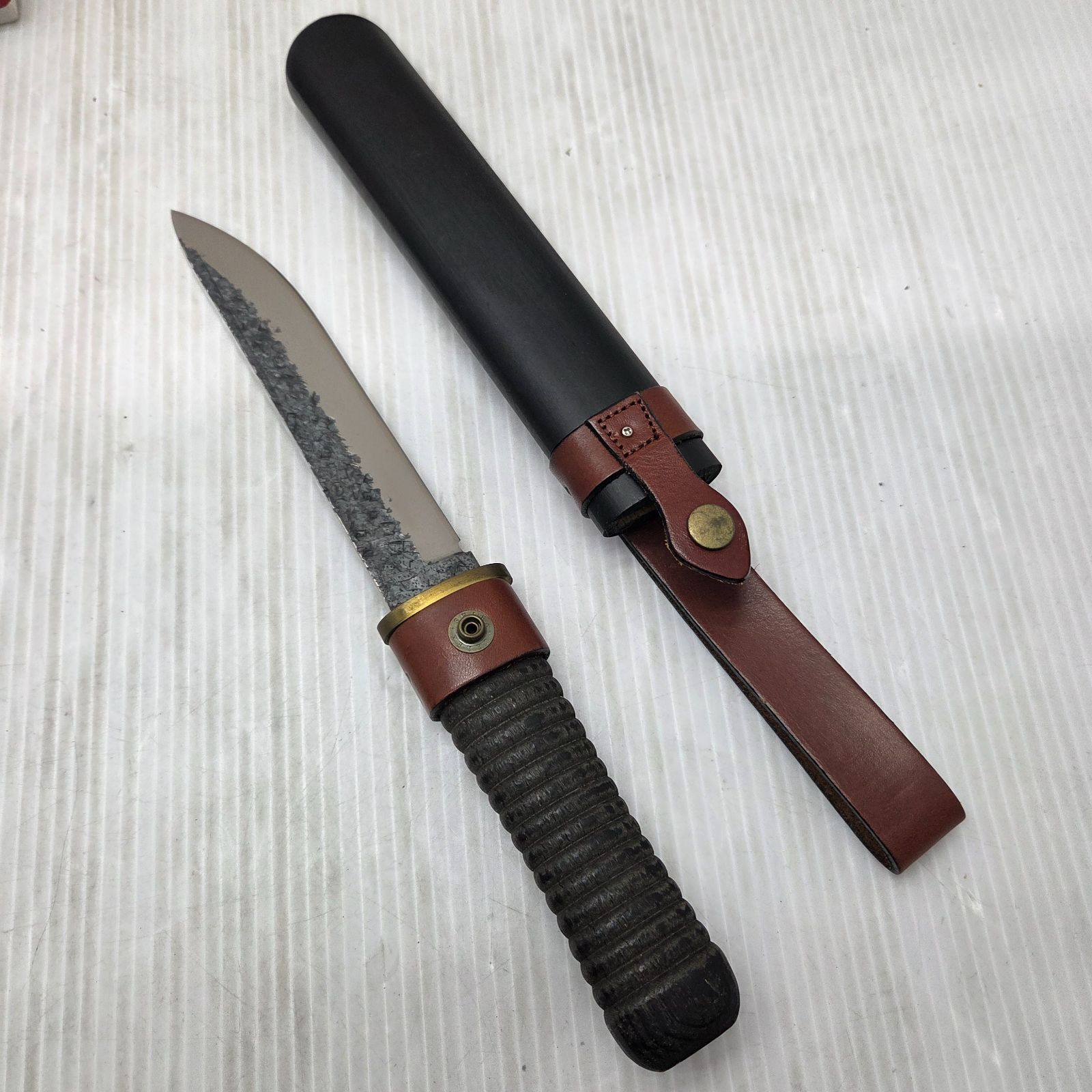 1 S 01105 佐治作 武士 ナイフ アウトドア サバイバル ミニタリー 刃物