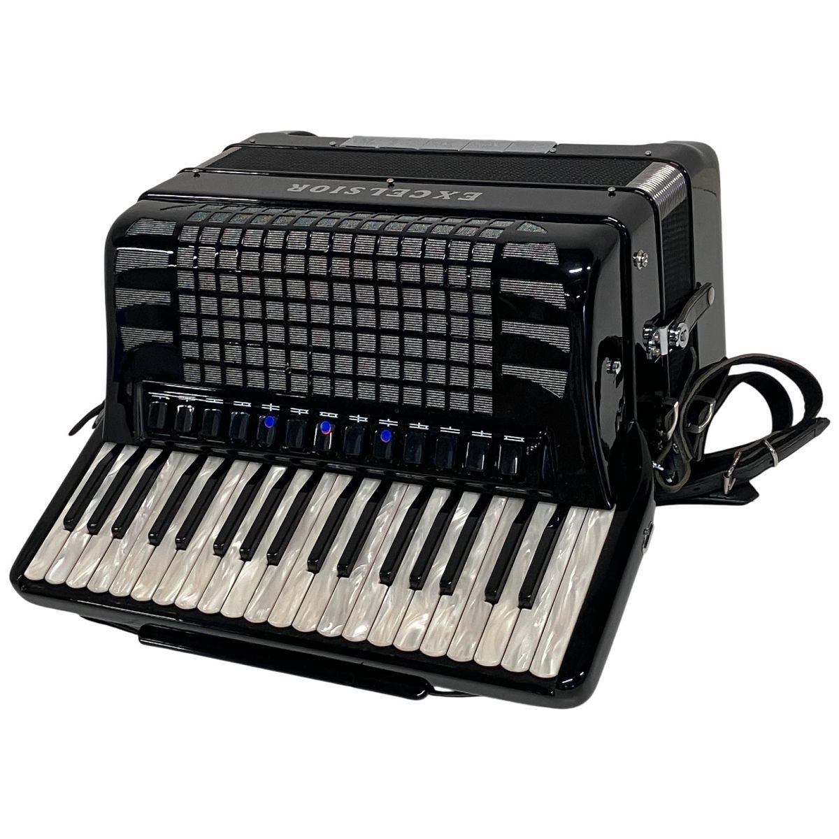 EXCELSIOR Model: 596 アコーディオン 37鍵 96ベース 5列リード ダブル