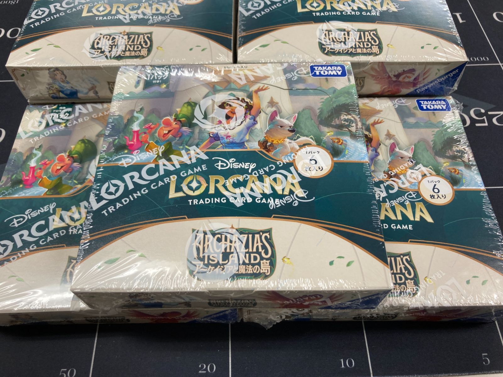 アーケイジアと魔法の島 7BOX 未開封 シュリンク付き ディズニーロルカ