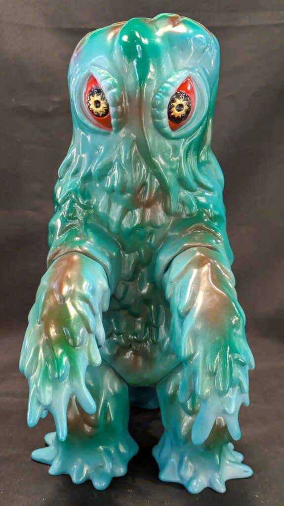 マルサン 世紀の大怪獣 ヘドラ 350 通販 版 エメラルドグリーン成型