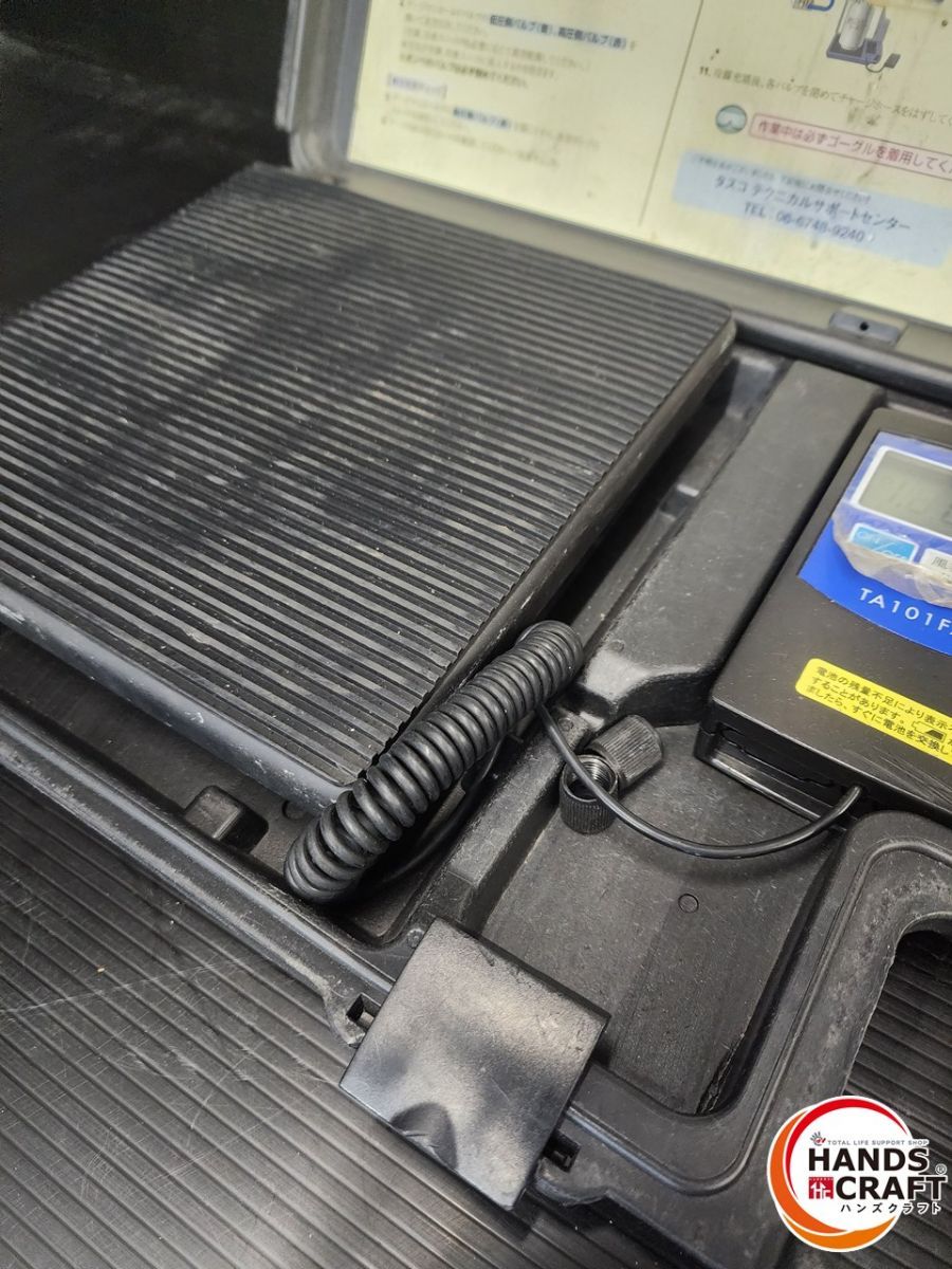 ♭【中古未校正品】タスコ TA101FA エレクトロニックチャージャー 通電確認済み【熊本けやき通り店】 ♭【未校正品】タスコ TA101FA エレクトロニックチャージャー 通電確認