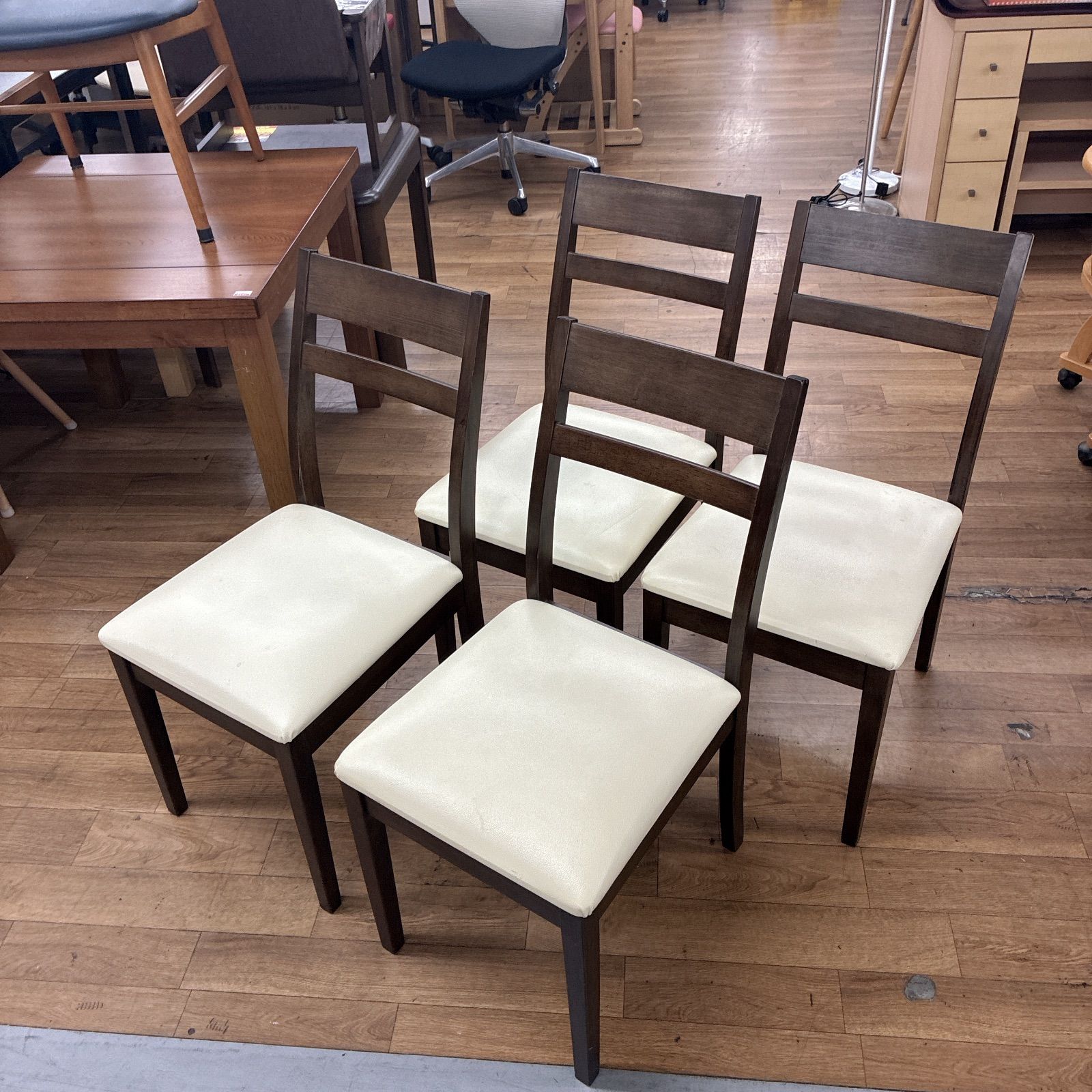名古屋市近郊送料設置無料⭐S784 ⭐ NITORI ニトリ ダイニング5点 名古屋市近郊送料設置無料⭐S784 ⭐ NITORI ニトリ ダイニング5点