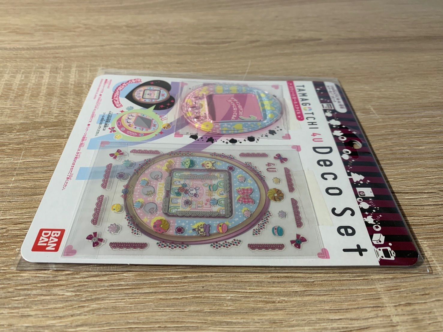 7509 たまごっち 4U専用カバー&デコセット スウィートガールスタイル