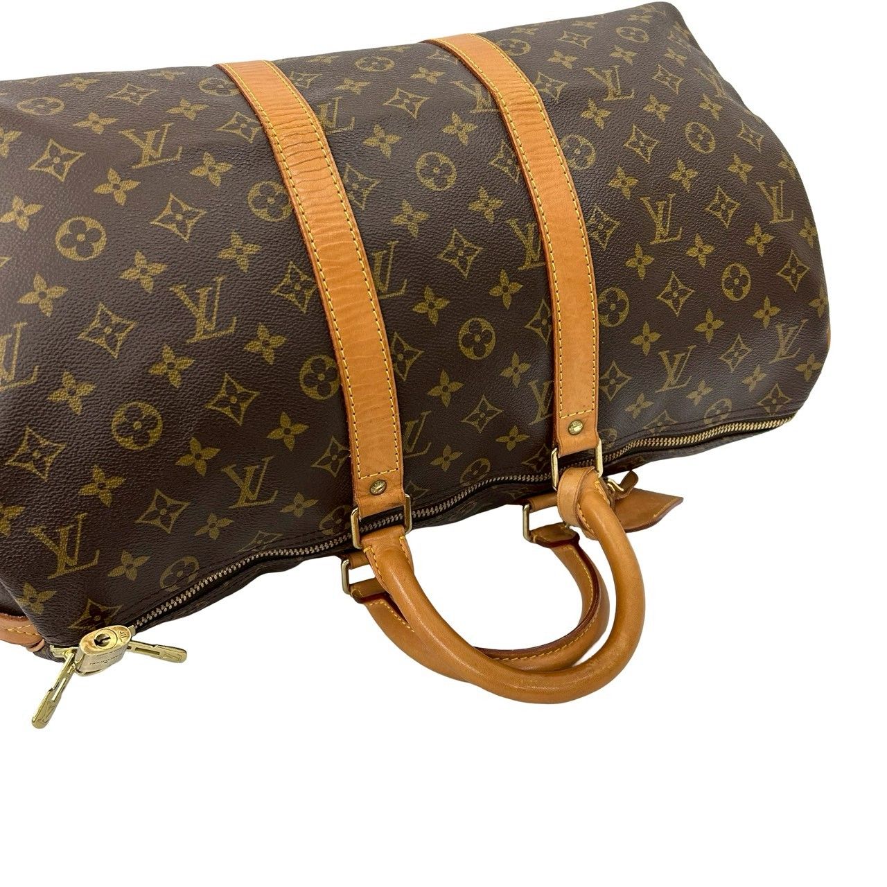 極 美品 LOUIS VUITTON ルイヴィトン ヴィンテージ キーポル45