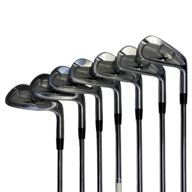 キャロウェイ X FORGED 7 S USA アイアンセット IR RIFLE PROJECT フレックスX メンズ 男性用 右利き 右用 Dランク ゴルフクラブ