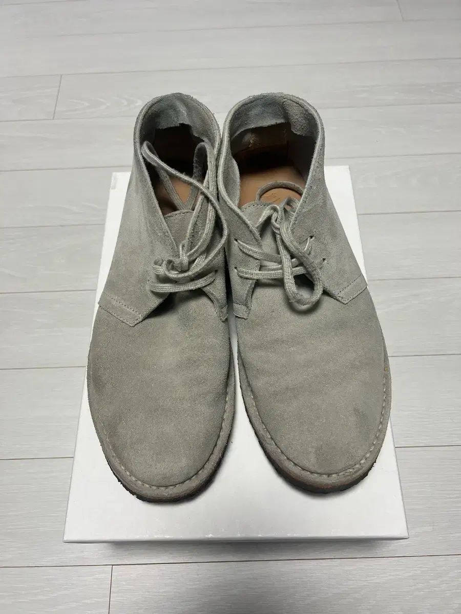 grds ブルーチャー 10 スウェード ミルク 42 5