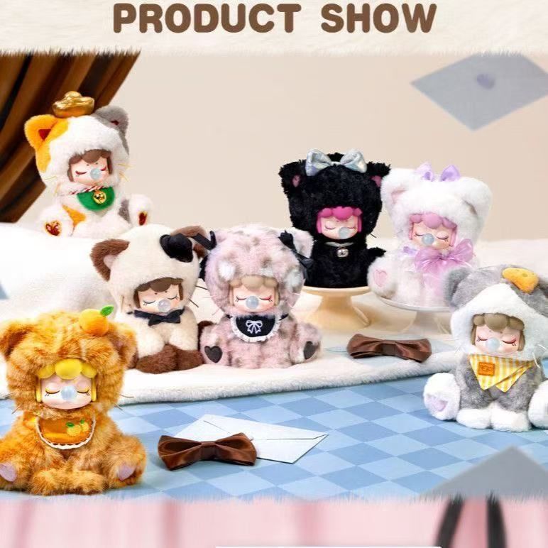 Rolife Nanci にゃんこのティータイム シリーズ ぬいぐるみ ブラインドボックスセット 1 BOX 入り プレゼント