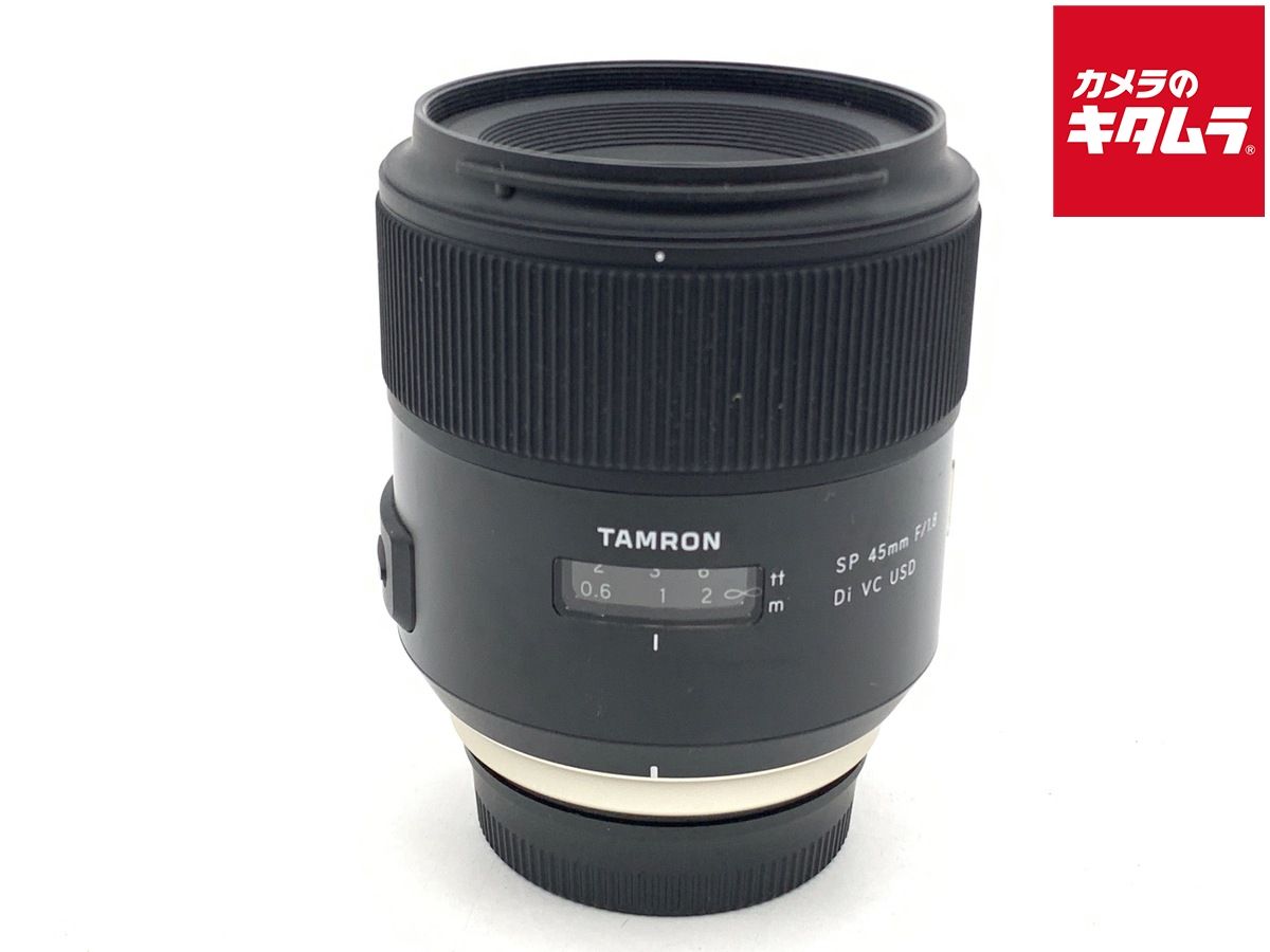 タムロンF013 45mm f/1.8 SP Di VC USD中古動作品 タムロン(Tamron) SP 45mm F1.8 Di VC USD ニコン用 (Model F013)の