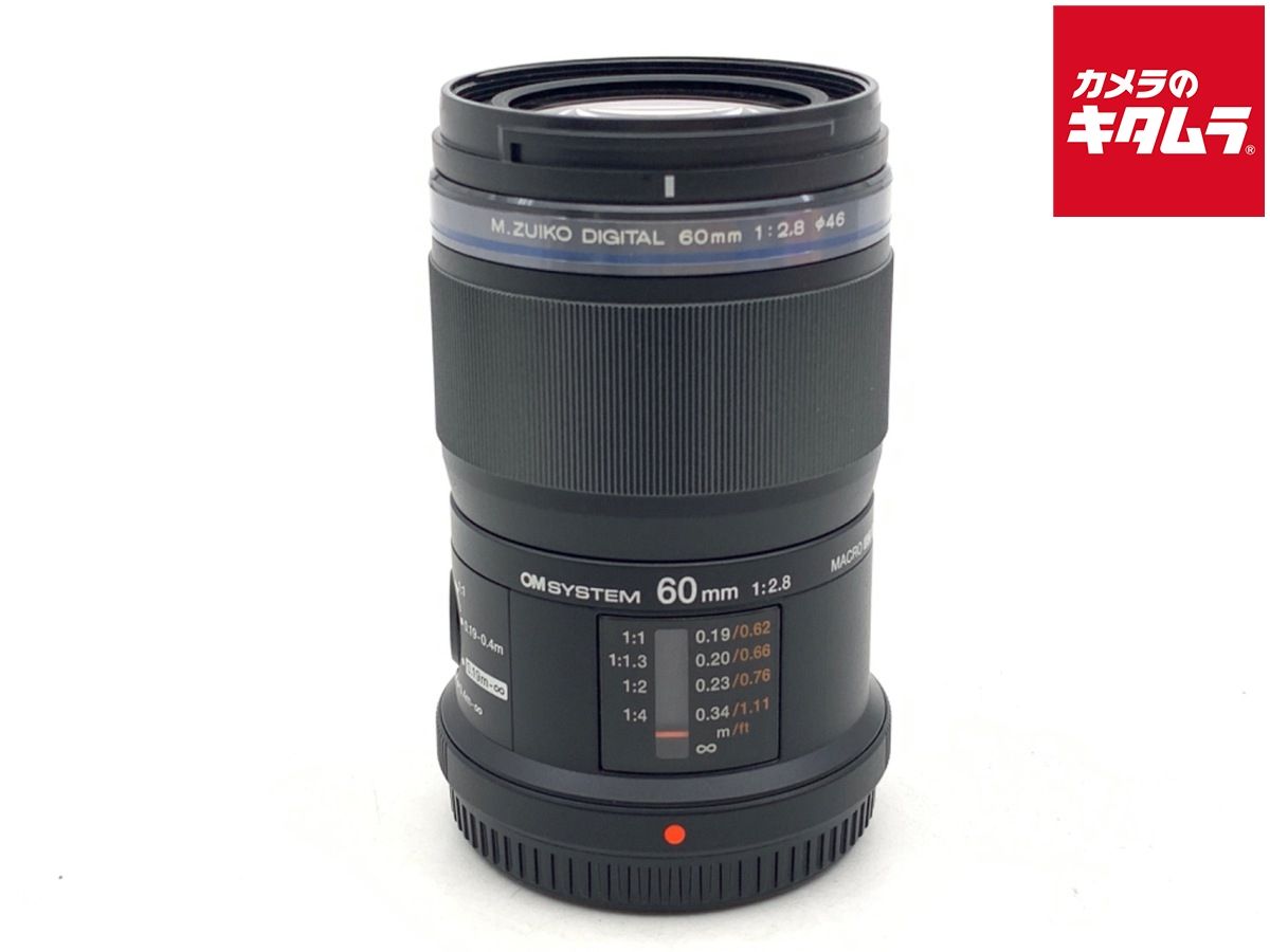中古】 【美品】 OM SYSTEM M.ZUIKO DIGITAL ED 60mm F2.8 Macro