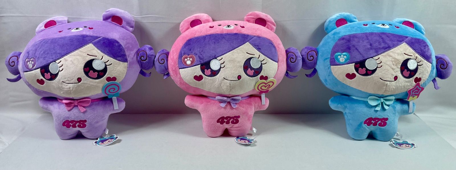 A2395・しなクマ BIG ぬいぐるみ 3種 全高約35cm アミューズメント限定