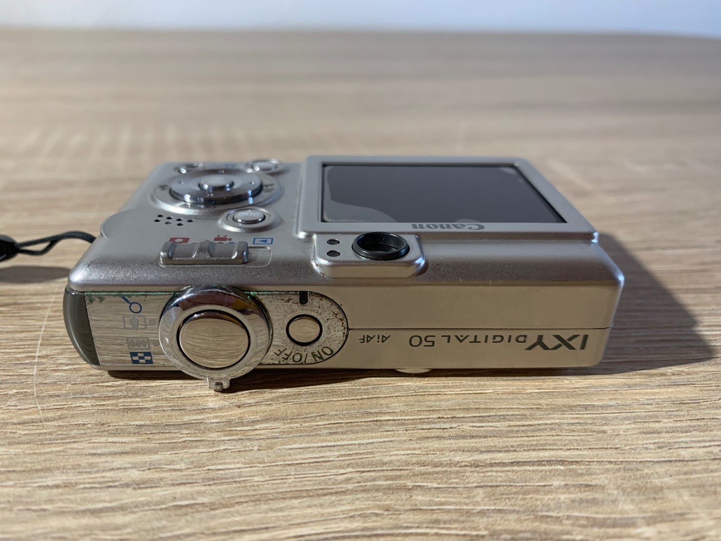 7513 Canon IXY DIGITAL 50 シルバー デジカメ ジャンク品 - メルカリ