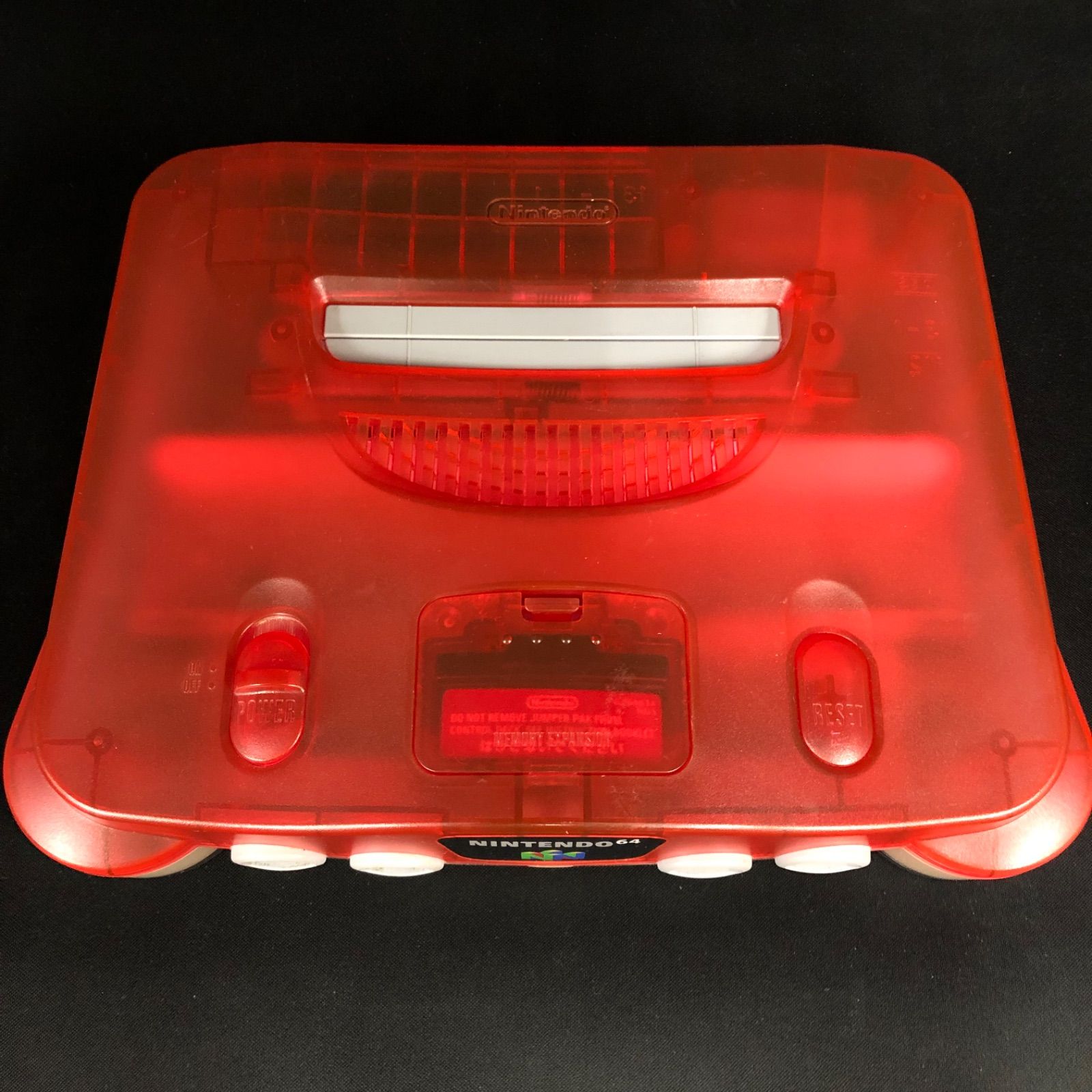 動作品 クリアレッド ゲームキューブ 本体＆ソフト セット