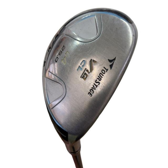 TOURSTAGE VIQ CL U4 25°ユーティリティクラブ 中古】 ブリヂストン TOURSTAGE ViQ CL(2008) U4 (アクアブルー