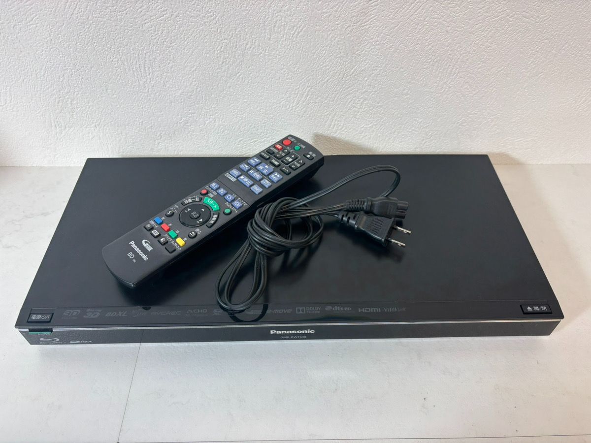 パナソニック 2013年製 ブルーレイレコーダー DMR-BWT630 中古品 12676-018☆ハイビジョン/ブルーレイディスクレコーダー/パナソニック
