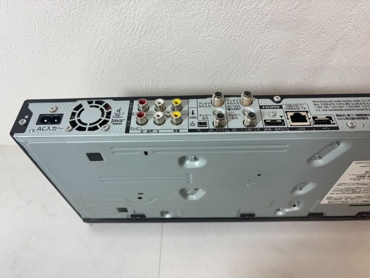 12676-018☆ハイビジョン/ブルーレイディスクレコーダー/パナソニック