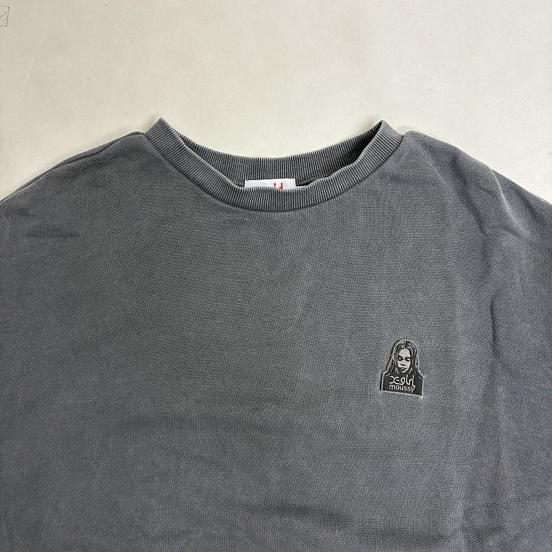 ◇ X-girl エックスガール スウェット moussy コラボ トレーナー