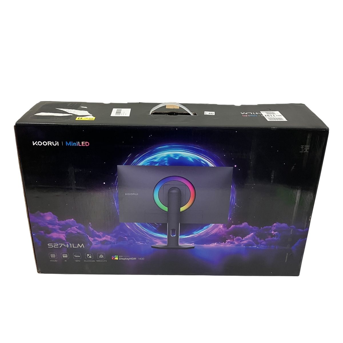 KOORUI 液晶ディスプレイモニター 27インチ 4 K PC周辺機器