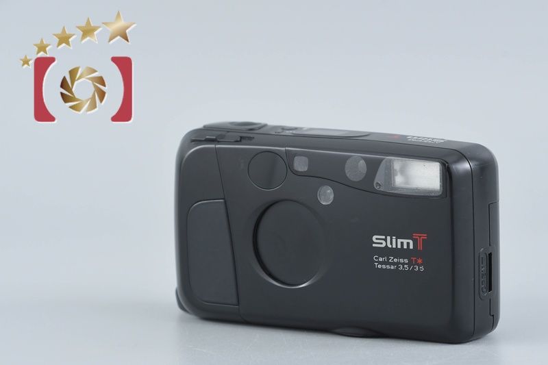 KYOCERA 京セラ Slim T ブラック コンパクトフィルムカメラ