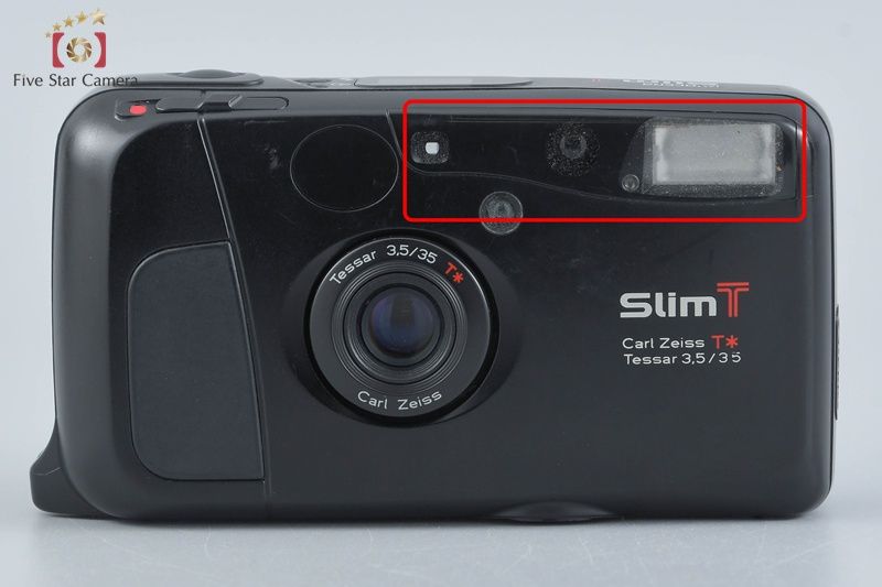 KYOCERA 京セラ Slim T ブラック コンパクトフィルムカメラ