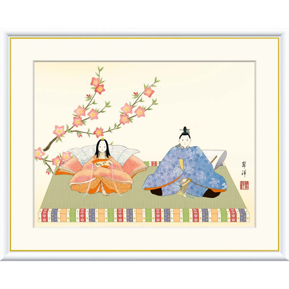日本仮名 額作品 Amazon.co.jp: kj 額装品 永井博 ビームス BEAMS 移動カフェ A3 PK額装品