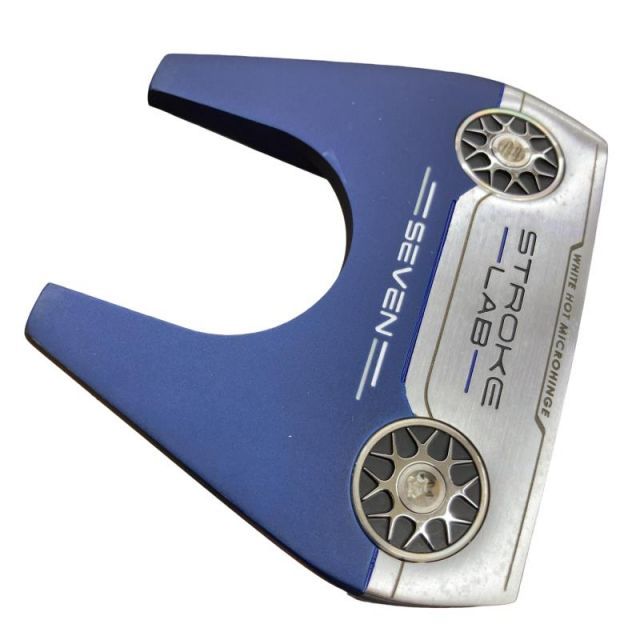 オデッセイ STROKE LAB SEVEN シルバー ネイビー 31インチ レディース パター PT フレックスその他 女性用 右利き 右用 Cランク ゴルフクラブ